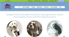 Desktop Screenshot of medivetproducts.com
